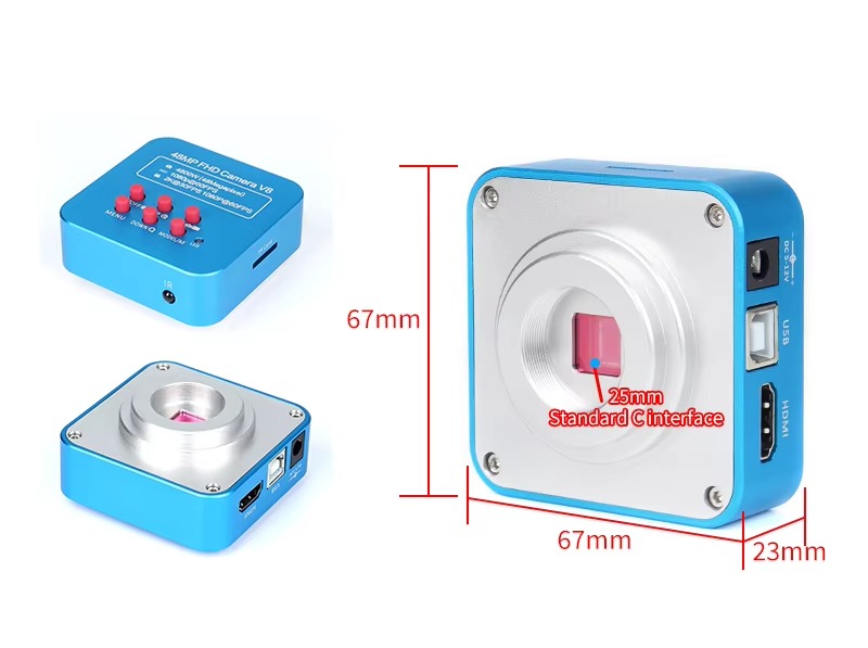 48MP Digital Microscope Size
