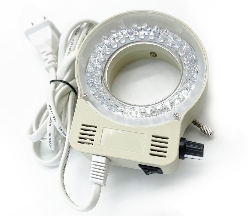 56 LED Microscope Ring Light Source White